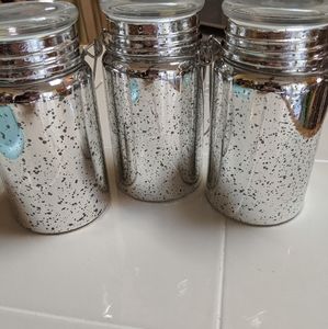 Valerie Parr Hill Illuminated Mason jars, NWT